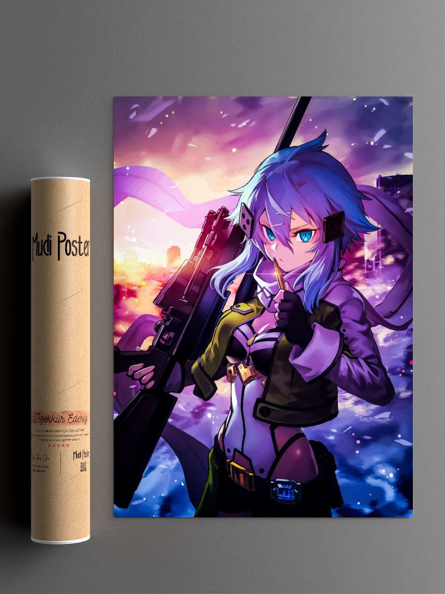 Anime Sword Art Online Anime Poster Çerçevesiz Yüksek Kalite Anime Duvar Poster