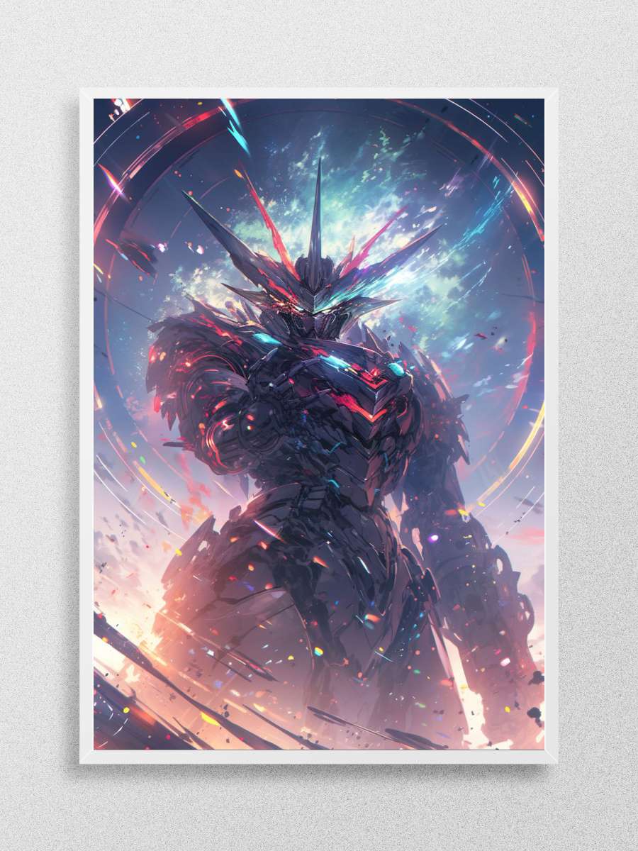 Anime Warrior Anime Poster Çerçevesiz Yüksek Kalite Anime Duvar Poster