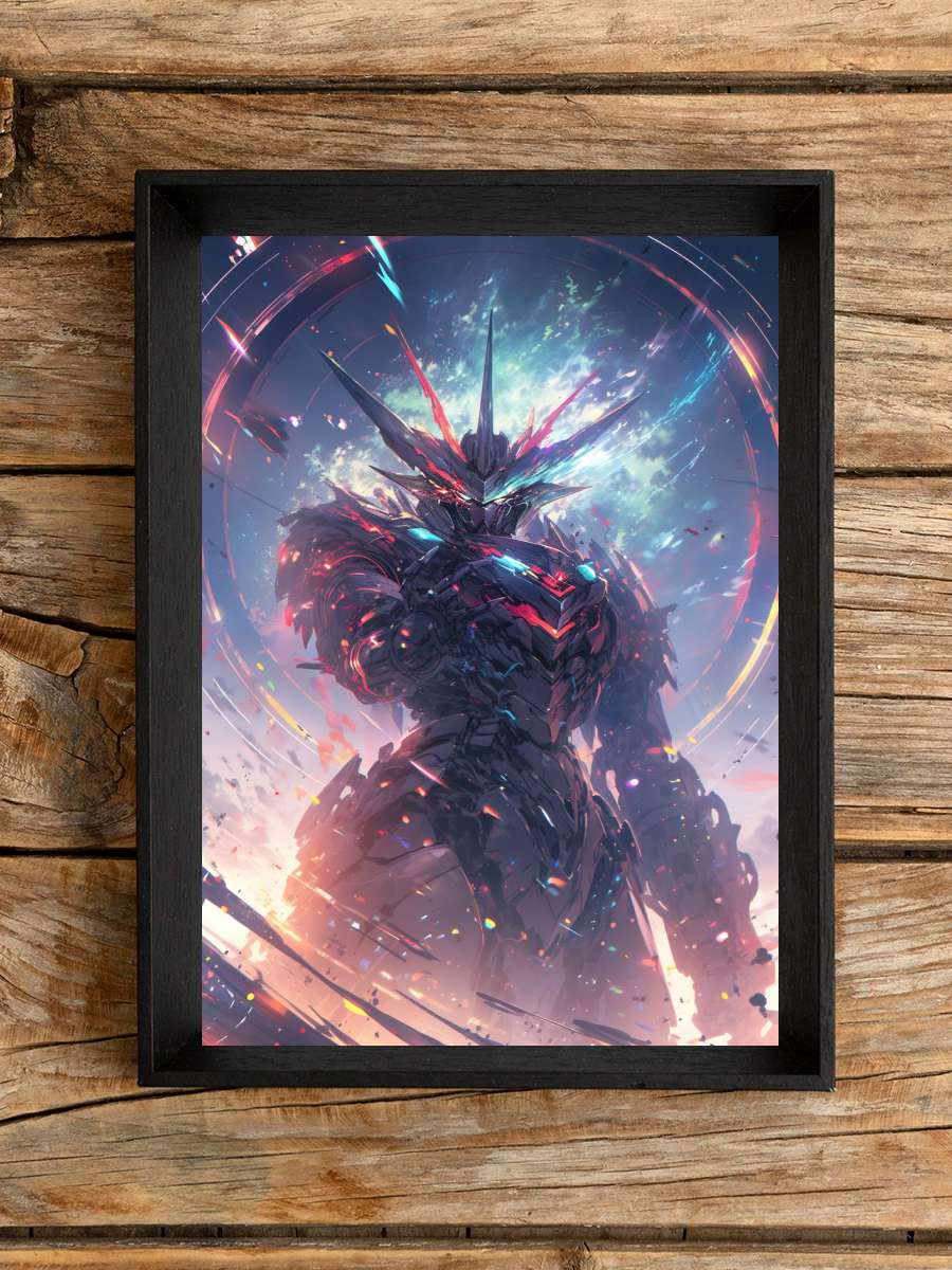 Anime Warrior Anime Poster Çerçevesiz Yüksek Kalite Anime Duvar Poster