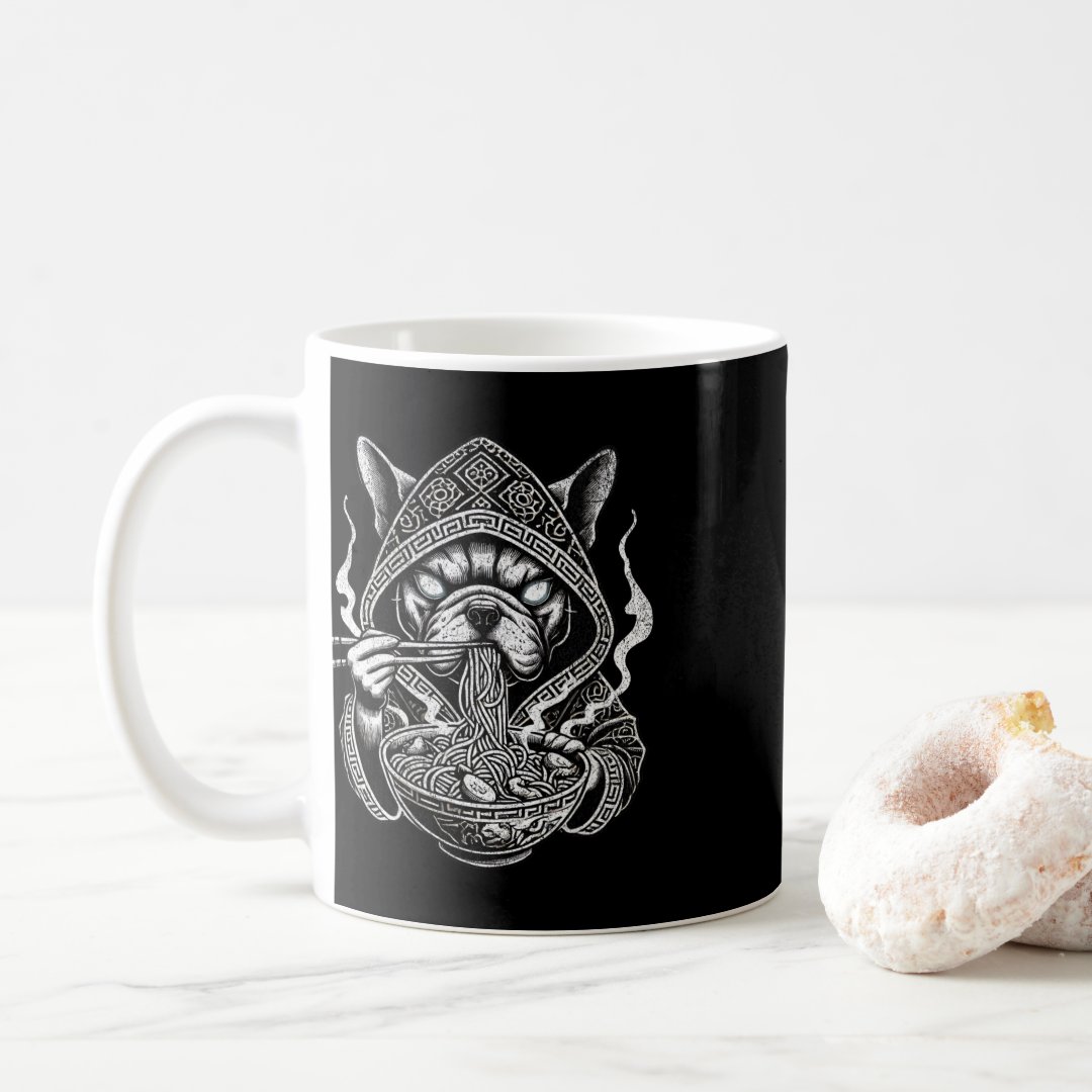 Anime Kids Ramen Noodles Dog Ramen Japanese Kids K Coffee Mug Anime Kupa Bardak Modern Anime Baskılı Kupa