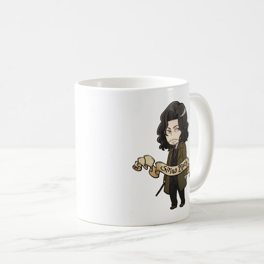 Anime Sirius Black Coffee Mug Anime Kupa Bardak Modern Anime Baskılı Kupa
