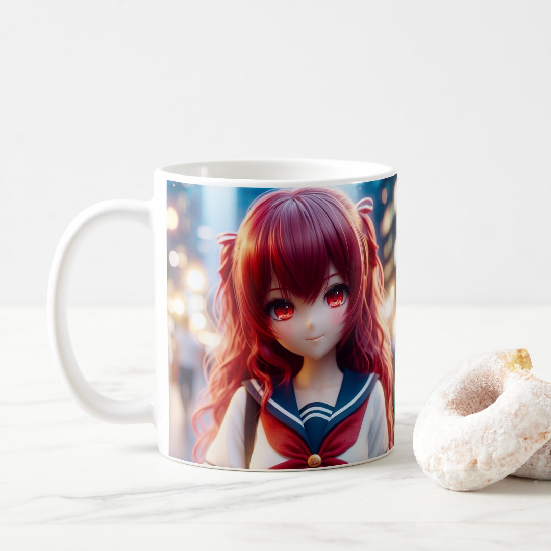 anime student coffee mug Anime Kupa Bardak Modern Anime Baskılı Kupa