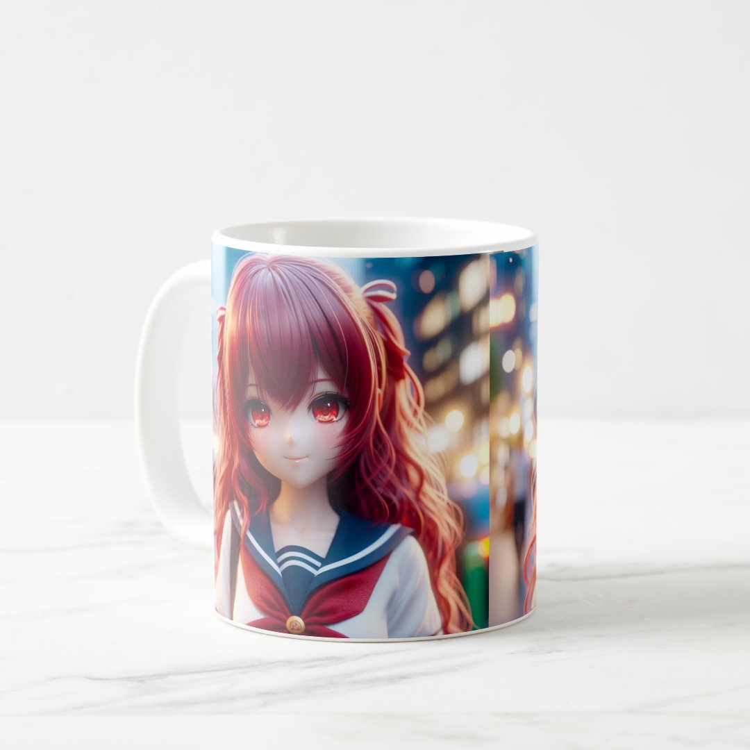 anime student coffee mug Anime Kupa Bardak Modern Anime Baskılı Kupa