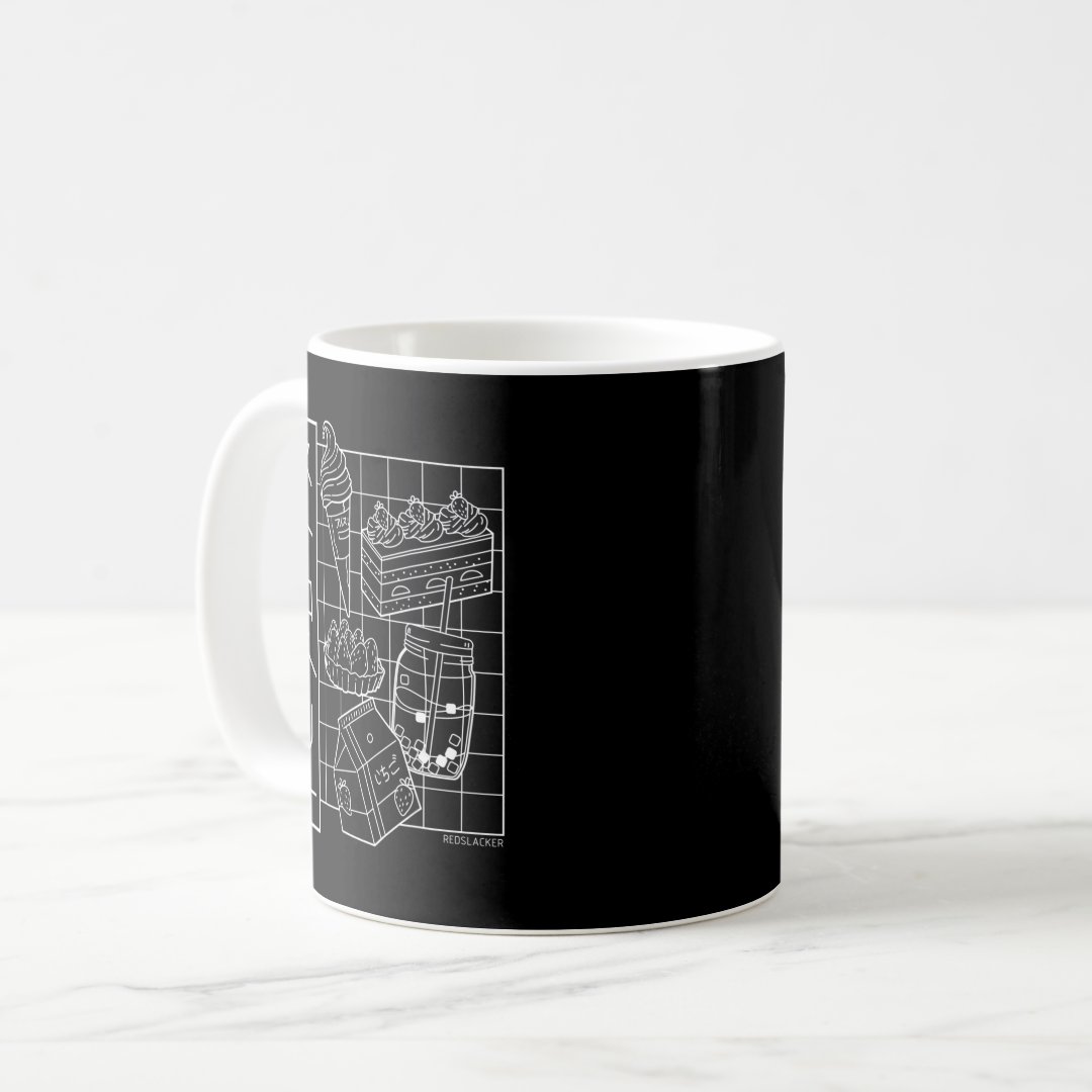 Strawberry Japanese Anime Aesthetic Vaporwave  Coffee Mug Anime Kupa Bardak Modern Anime Baskılı Kupa