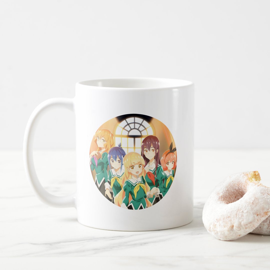 Yuri is My Job | ?????????? | Yuri Anime Manga Coffee Mug Anime Kupa Bardak Modern Anime Baskılı Kupa
