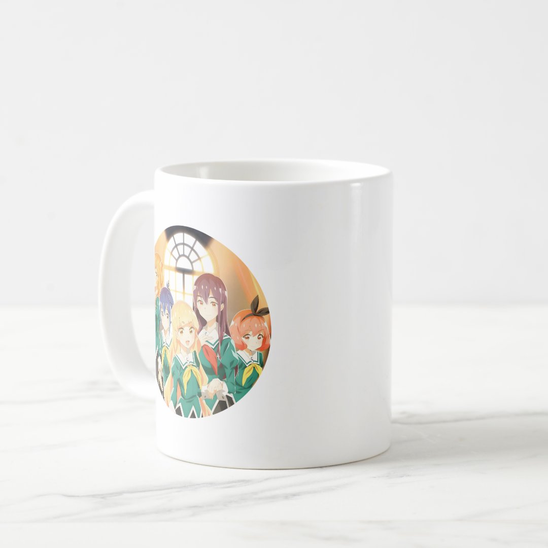 Yuri is My Job | ?????????? | Yuri Anime Manga Coffee Mug Anime Kupa Bardak Modern Anime Baskılı Kupa