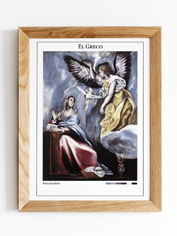 El Greco Annunciation Poster