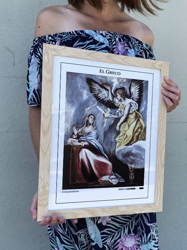 El Greco Annunciation Poster