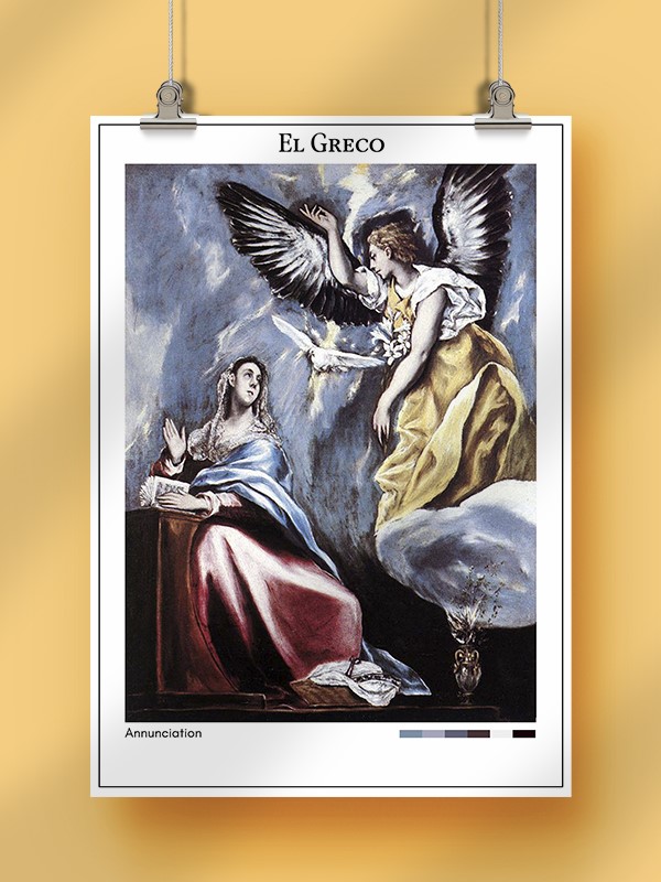 El Greco Annunciation Poster
