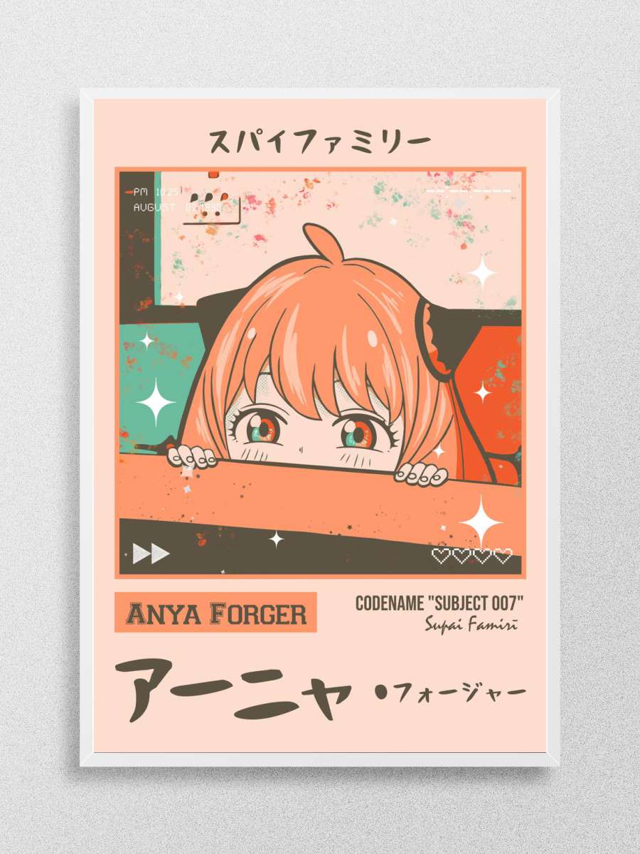 Anya Forger 2 Anime Poster Çerçevesiz Yüksek Kalite Anime Duvar Poster
