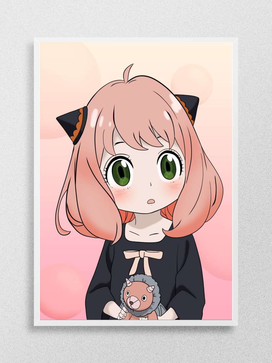 Anya Forger Spy x Fam Anime Poster Çerçevesiz Yüksek Kalite Anime Duvar Poster