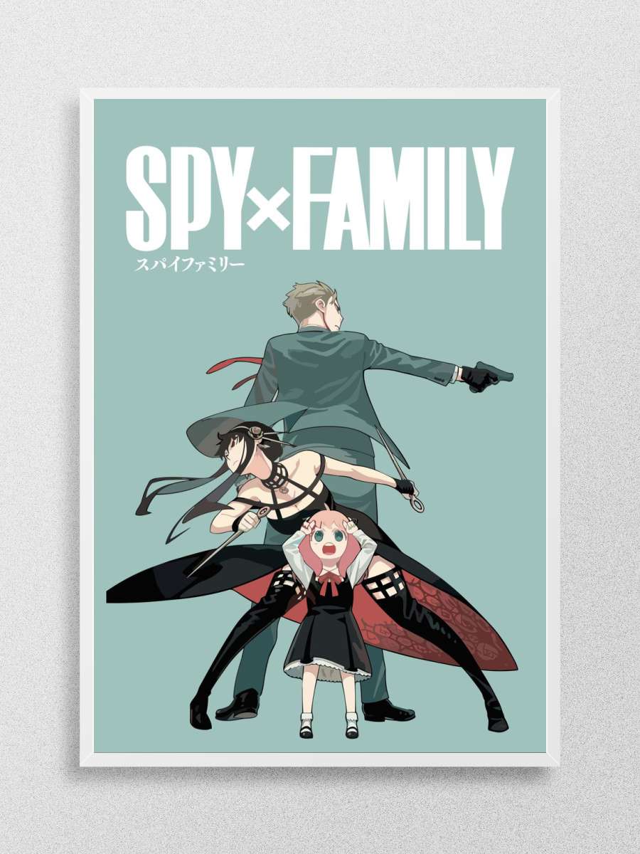 Anya spy x family Anime Poster Çerçevesiz Yüksek Kalite Anime Duvar Poster