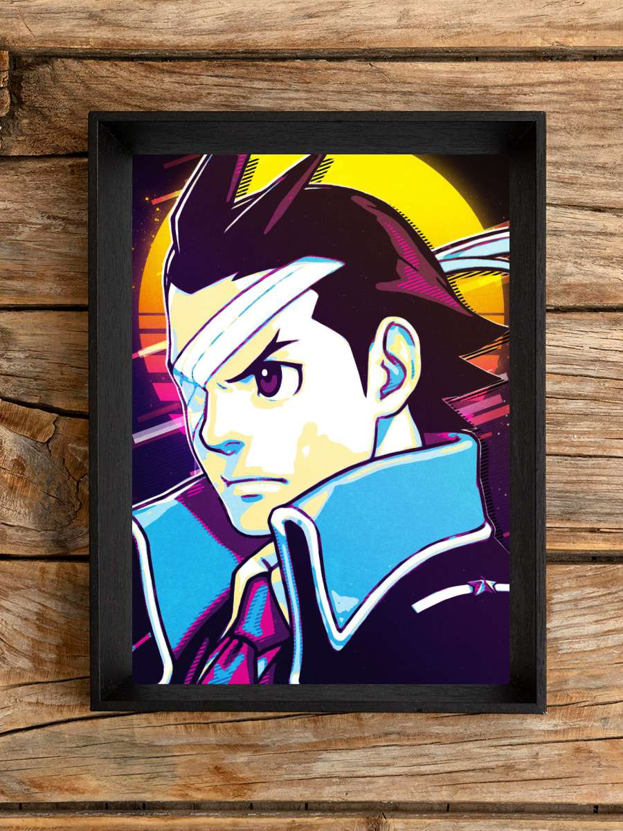 Apollo Justice Anime Poster Çerçevesiz Yüksek Kalite Anime Duvar Poster