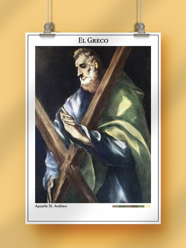 El Greco Apostle St. Andrew Poster