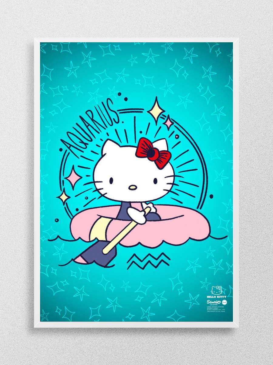 Aquarius Anime Poster Çerçevesiz Yüksek Kalite Anime Duvar Poster