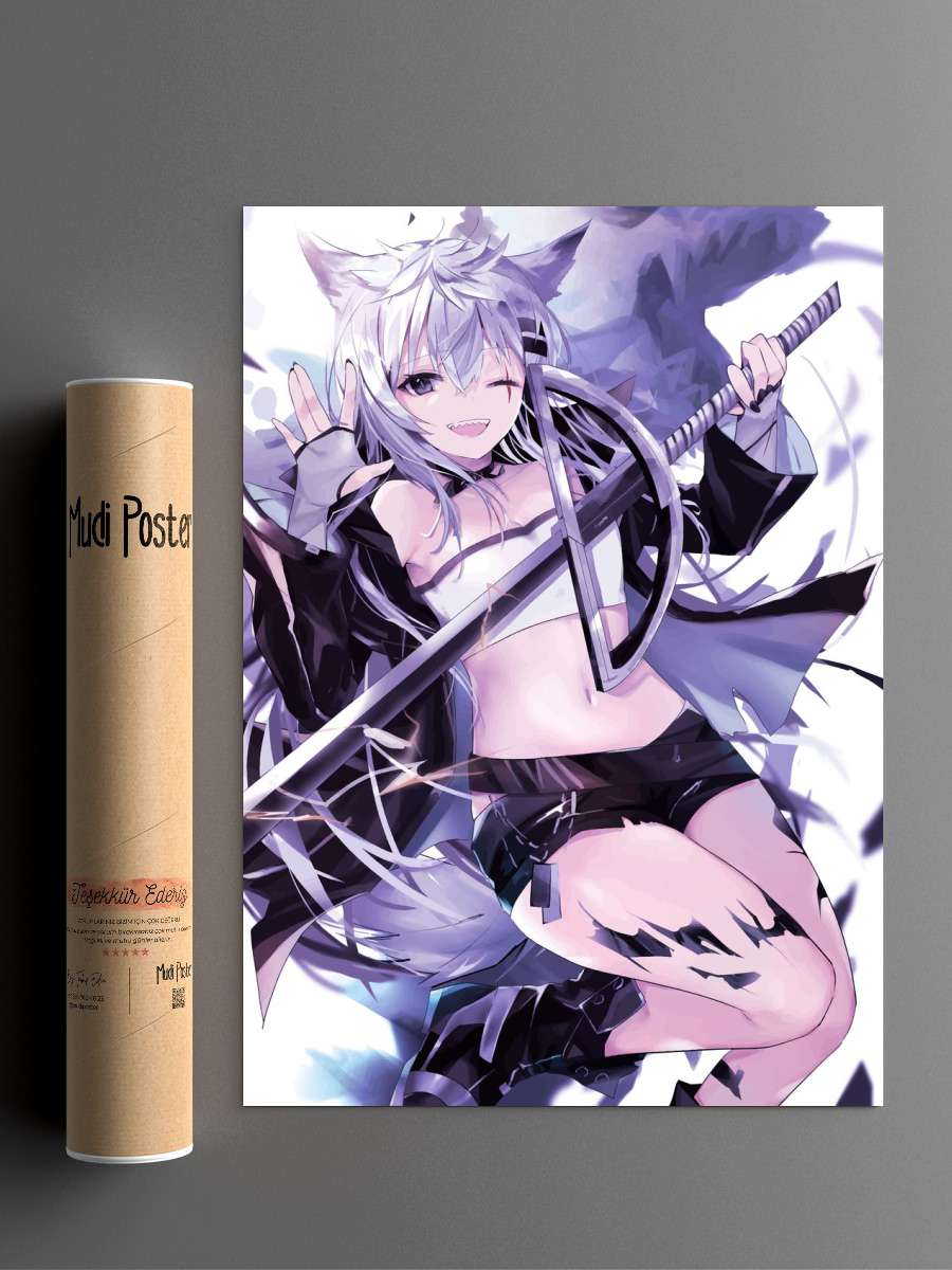 Arknights Anime Poster Çerçevesiz Yüksek Kalite Anime Duvar Poster