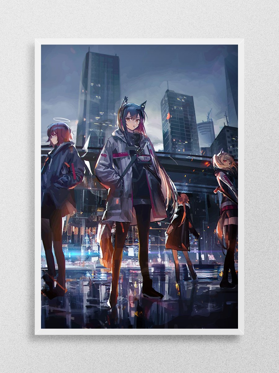 Arknights Anime Poster Çerçevesiz Yüksek Kalite Anime Duvar Poster