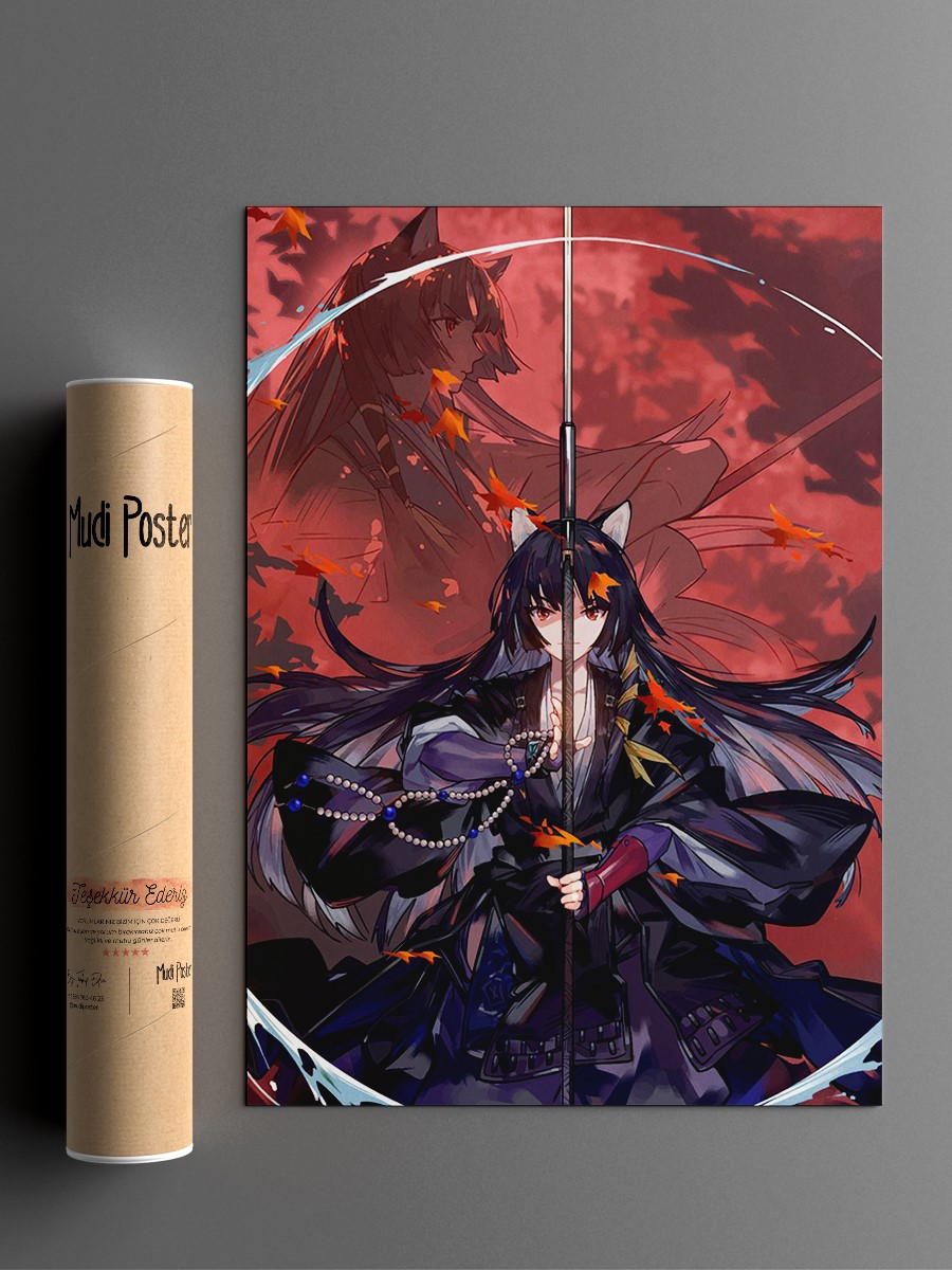 Arknights Anime Poster Çerçevesiz Yüksek Kalite Anime Duvar Poster