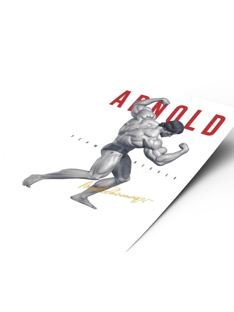 Arnold Schwarzenegger Poster, Çerçevesiz Tv Film Poster