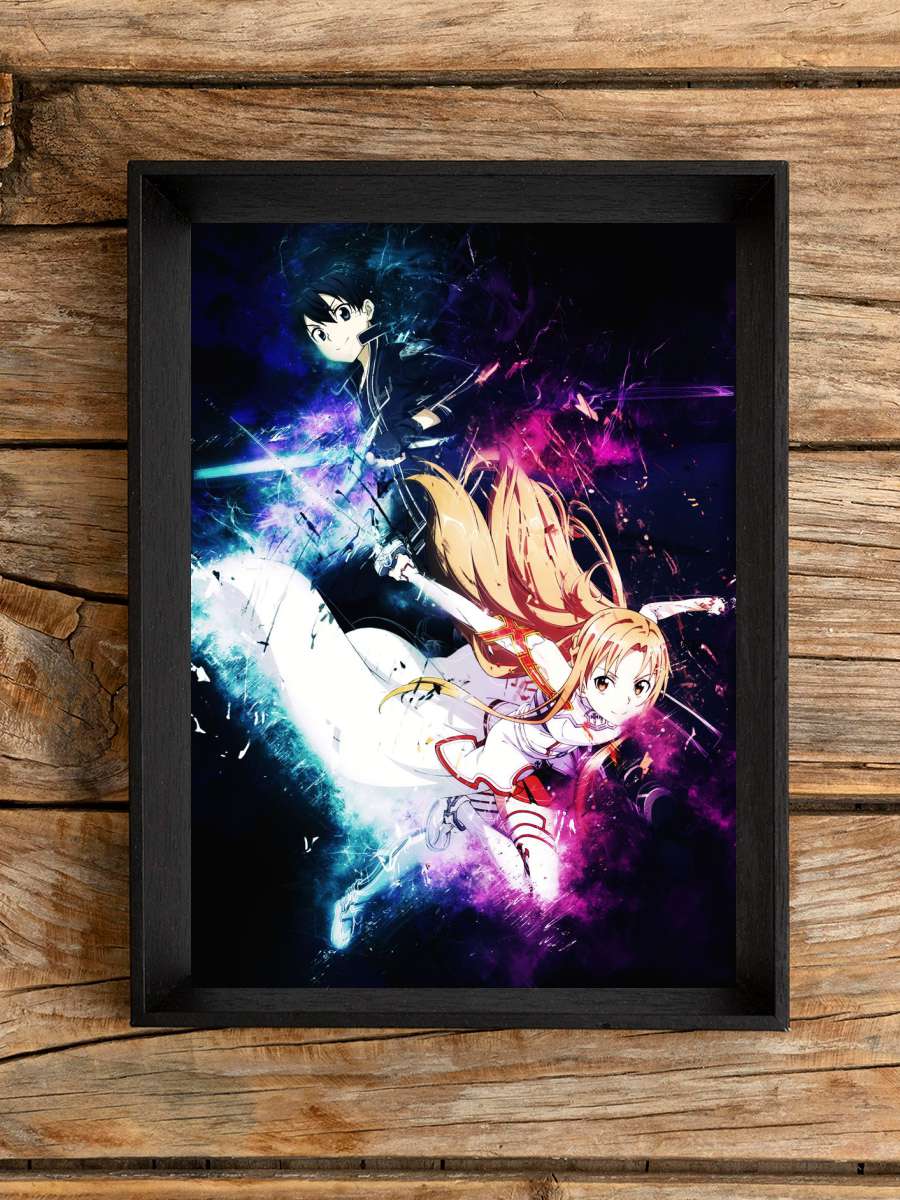 Asuna Sword Art Online Anime Poster Çerçevesiz Yüksek Kalite Anime Duvar Poster