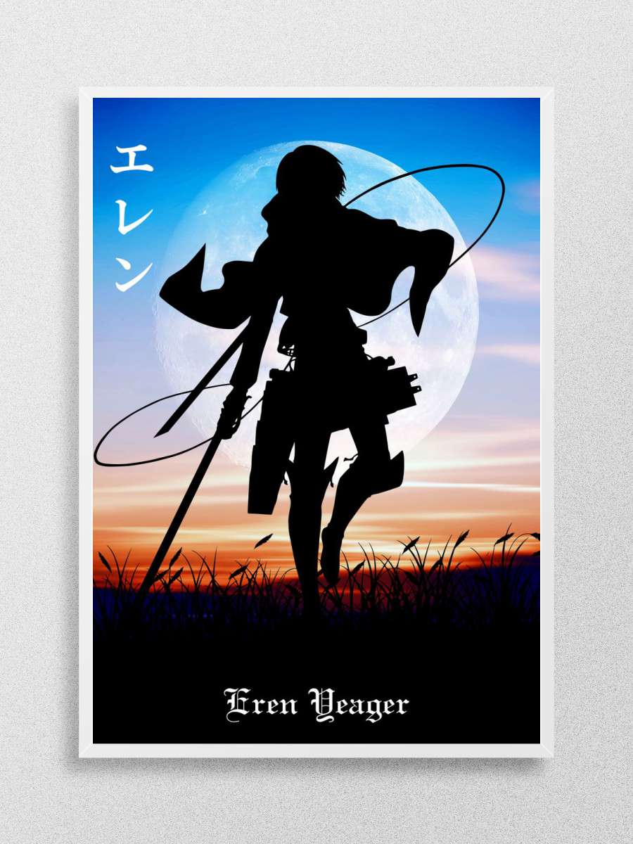 Attack on titan Anime Poster Çerçevesiz Yüksek Kalite Anime Duvar Poster