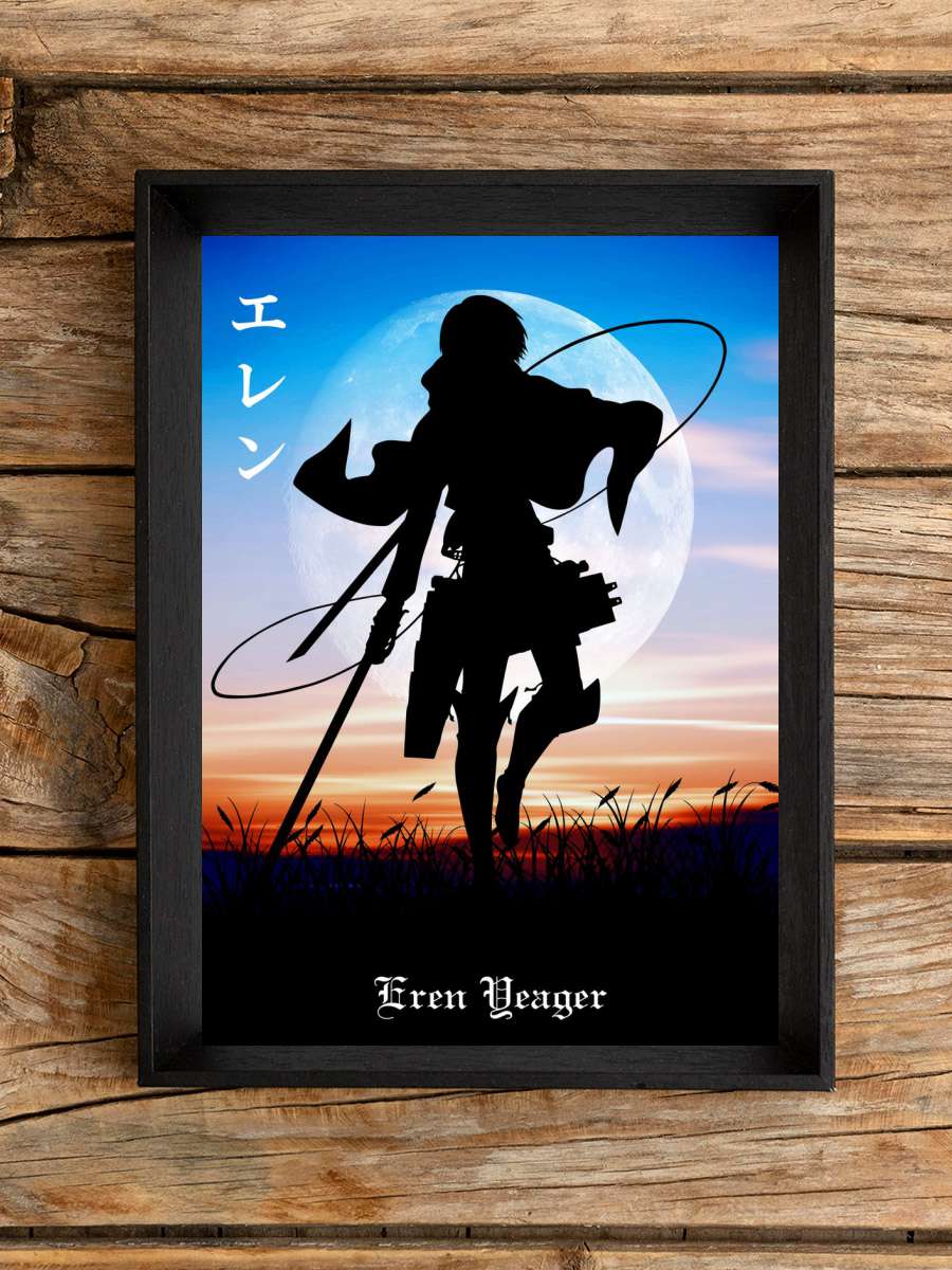 Attack on titan Anime Poster Çerçevesiz Yüksek Kalite Anime Duvar Poster