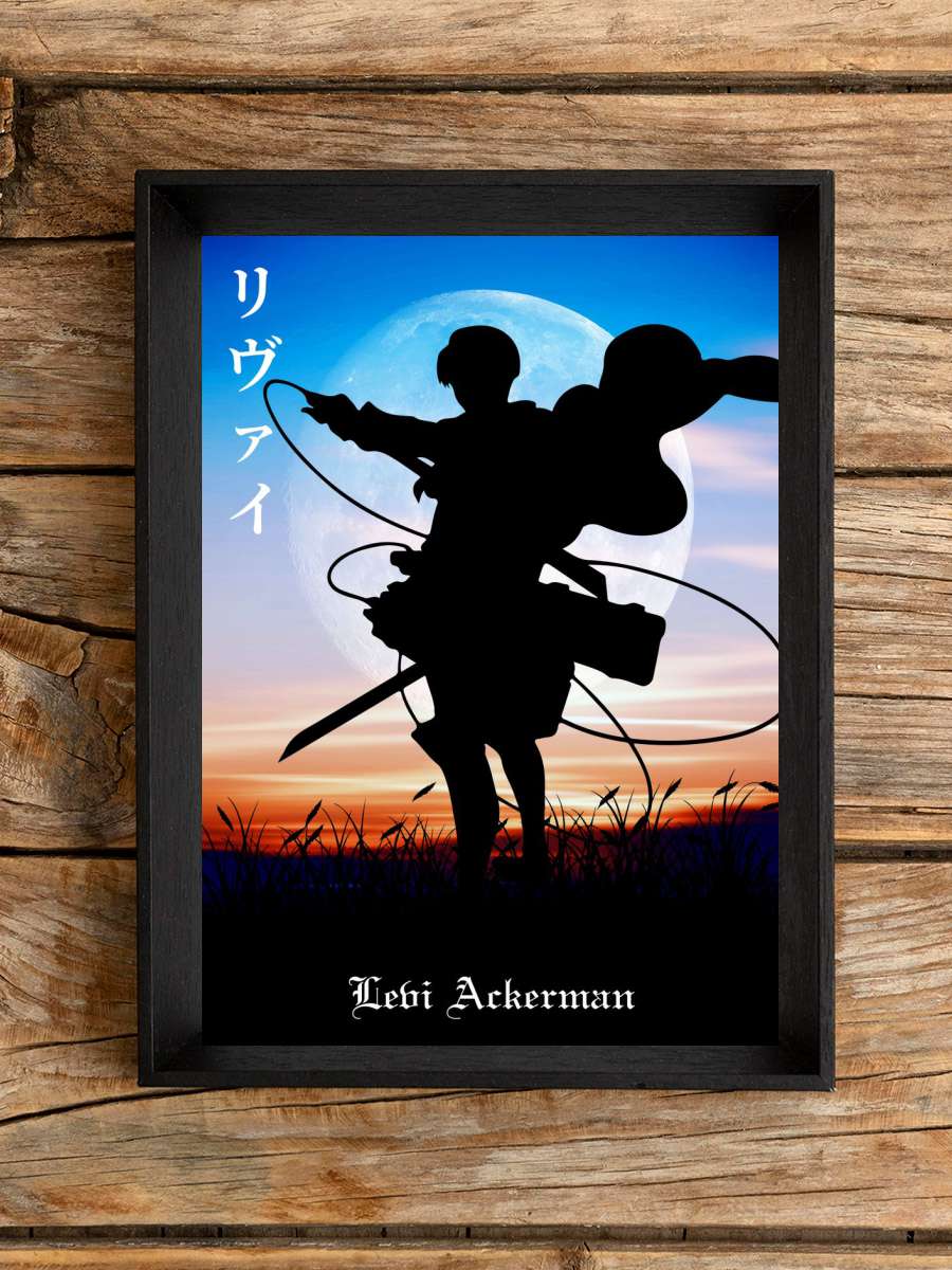 Attack on titan Anime Poster Çerçevesiz Yüksek Kalite Anime Duvar Poster