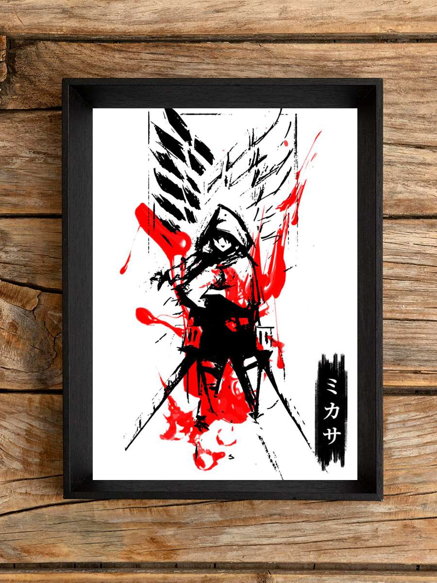 Attack on titan Anime Poster Çerçevesiz Yüksek Kalite Anime Duvar Poster