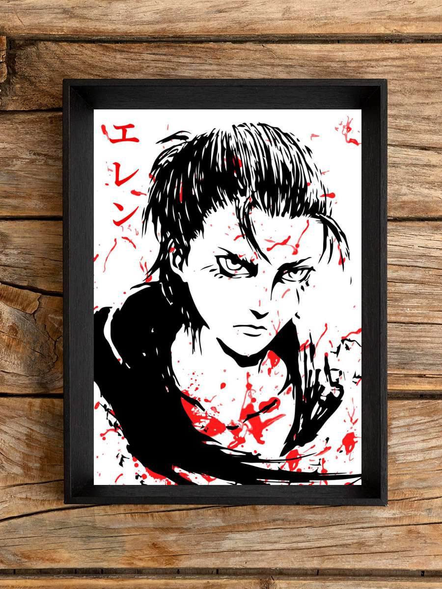 Attack on titan Anime Poster Çerçevesiz Yüksek Kalite Anime Duvar Poster