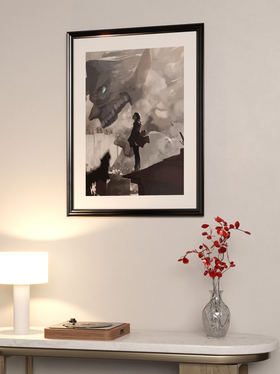 Attack on Titan Anime Poster Çerçevesiz Yüksek Kalite Anime Duvar Poster