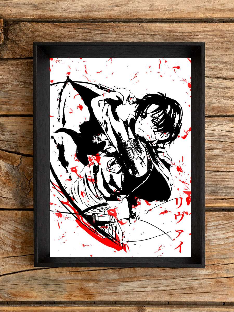 Attack on titan Anime Poster Çerçevesiz Yüksek Kalite Anime Duvar Poster