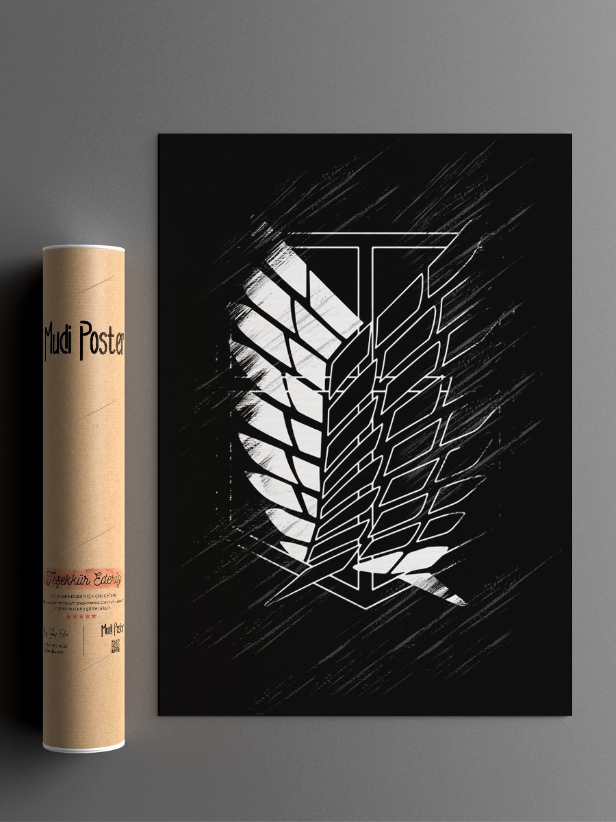 Attack Ontitan Poster, Çerçevesiz Tv Film Poster