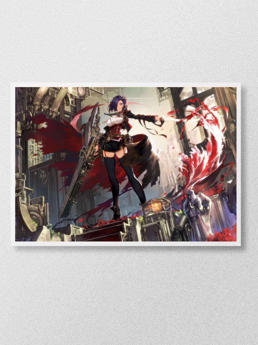 azur lane Anime Poster Çerçevesiz Yüksek Kalite Anime Duvar Poster