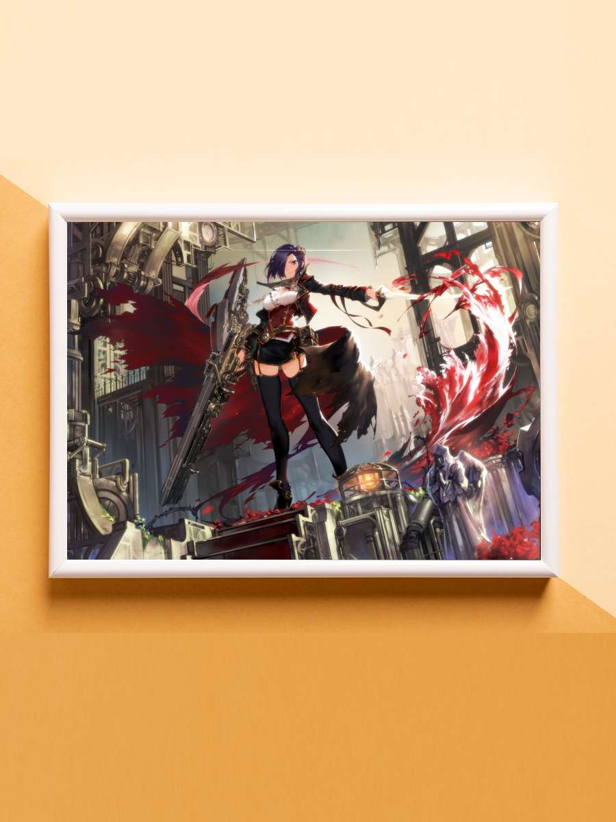 azur lane Anime Poster Çerçevesiz Yüksek Kalite Anime Duvar Poster