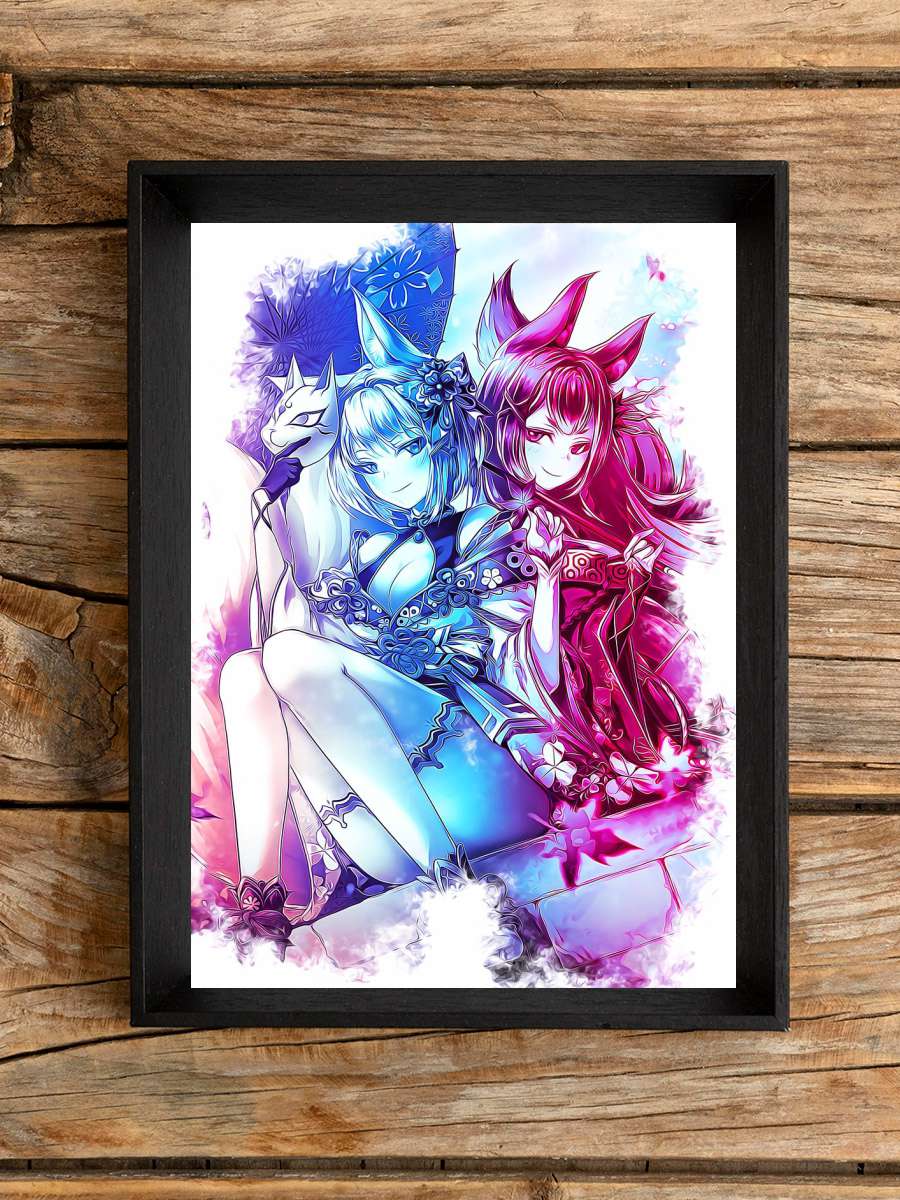 Azur Lane Anime Poster Çerçevesiz Yüksek Kalite Anime Duvar Poster