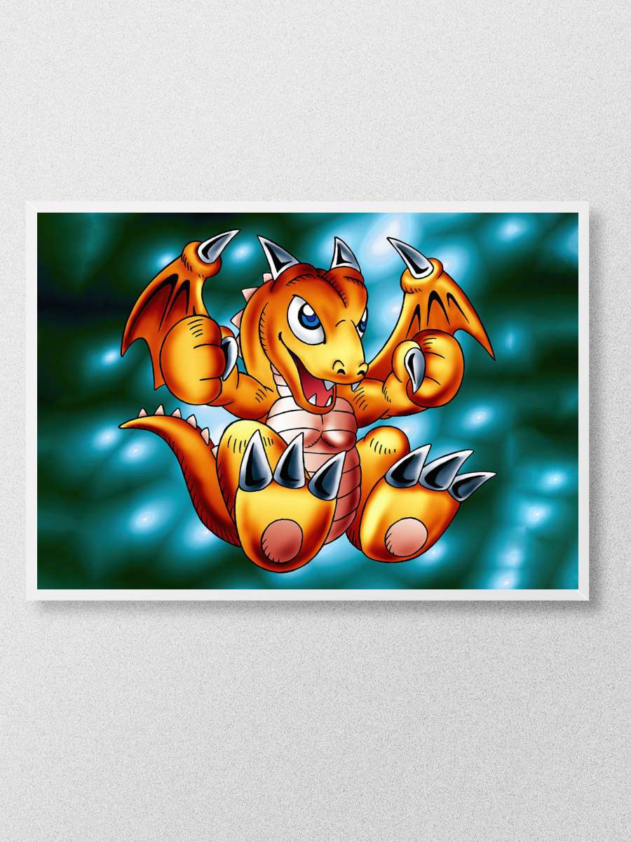 Baby Dragon Card Anime Poster Çerçevesiz Yüksek Kalite Anime Duvar Poster