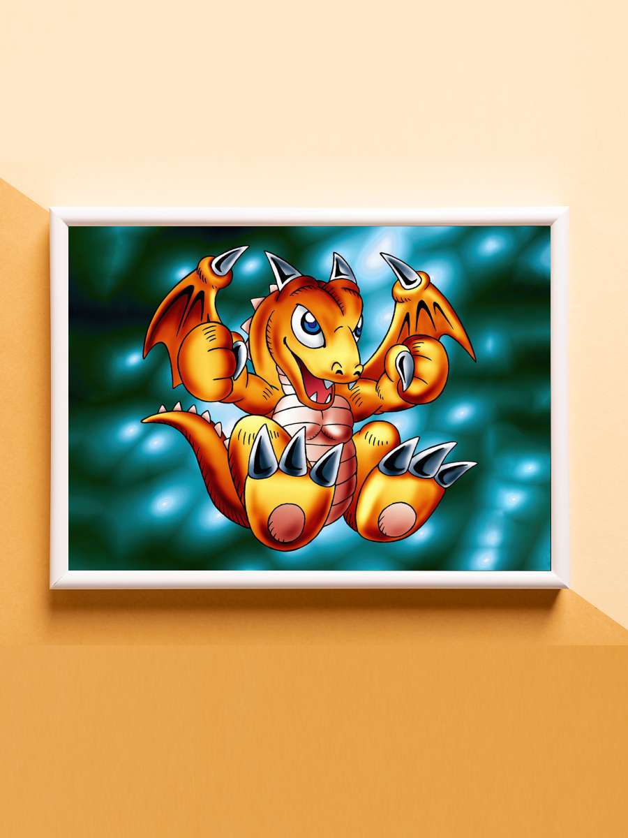 Baby Dragon Card Anime Poster Çerçevesiz Yüksek Kalite Anime Duvar Poster
