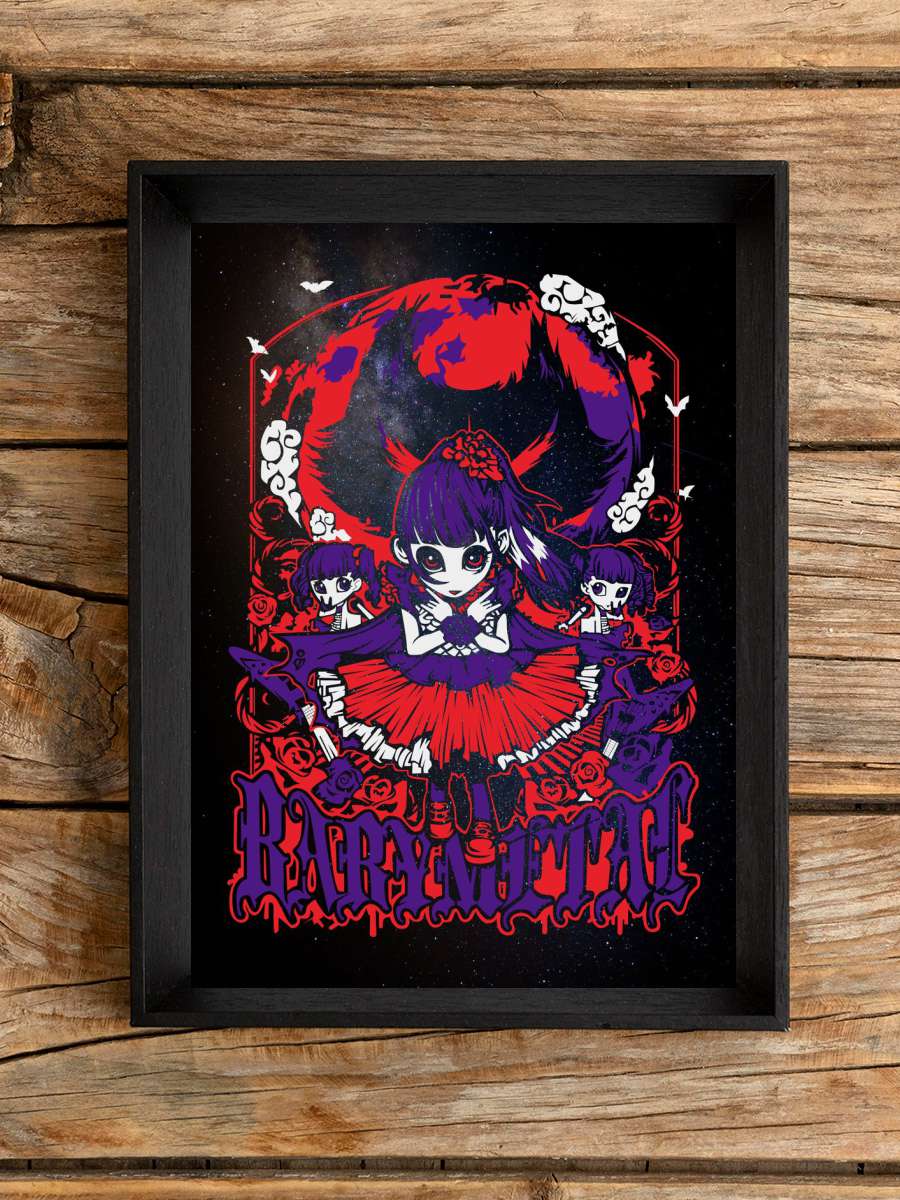 Babymetal Megitsune Anime Poster Çerçevesiz Yüksek Kalite Anime Duvar Poster