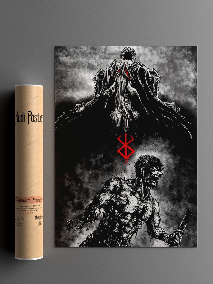 Bage Anime Poster Çerçevesiz Yüksek Kalite Anime Duvar Poster