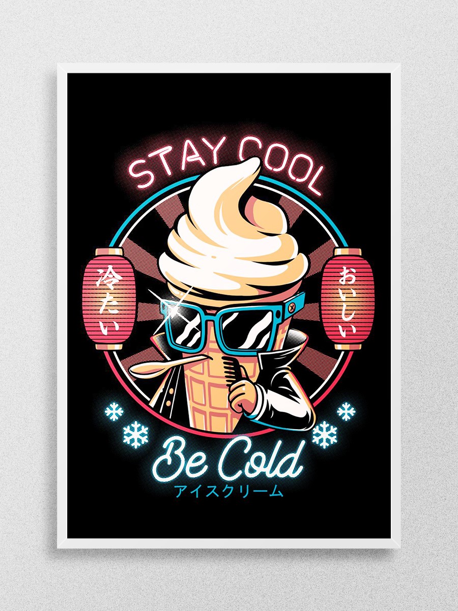 BE COLD Anime Poster Çerçevesiz Yüksek Kalite Anime Duvar Poster