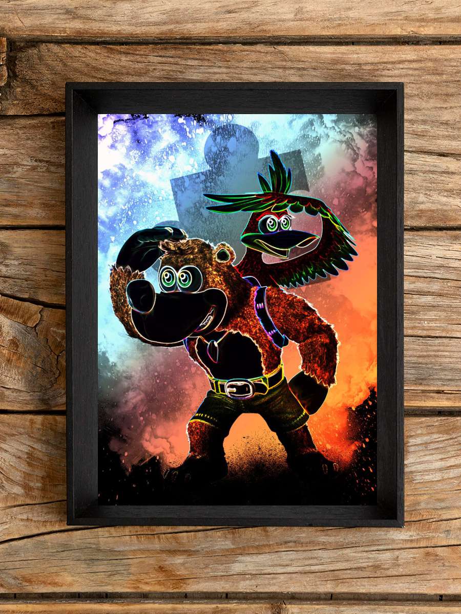 Bear and Bird Souls Anime Poster Çerçevesiz Yüksek Kalite Anime Duvar Poster