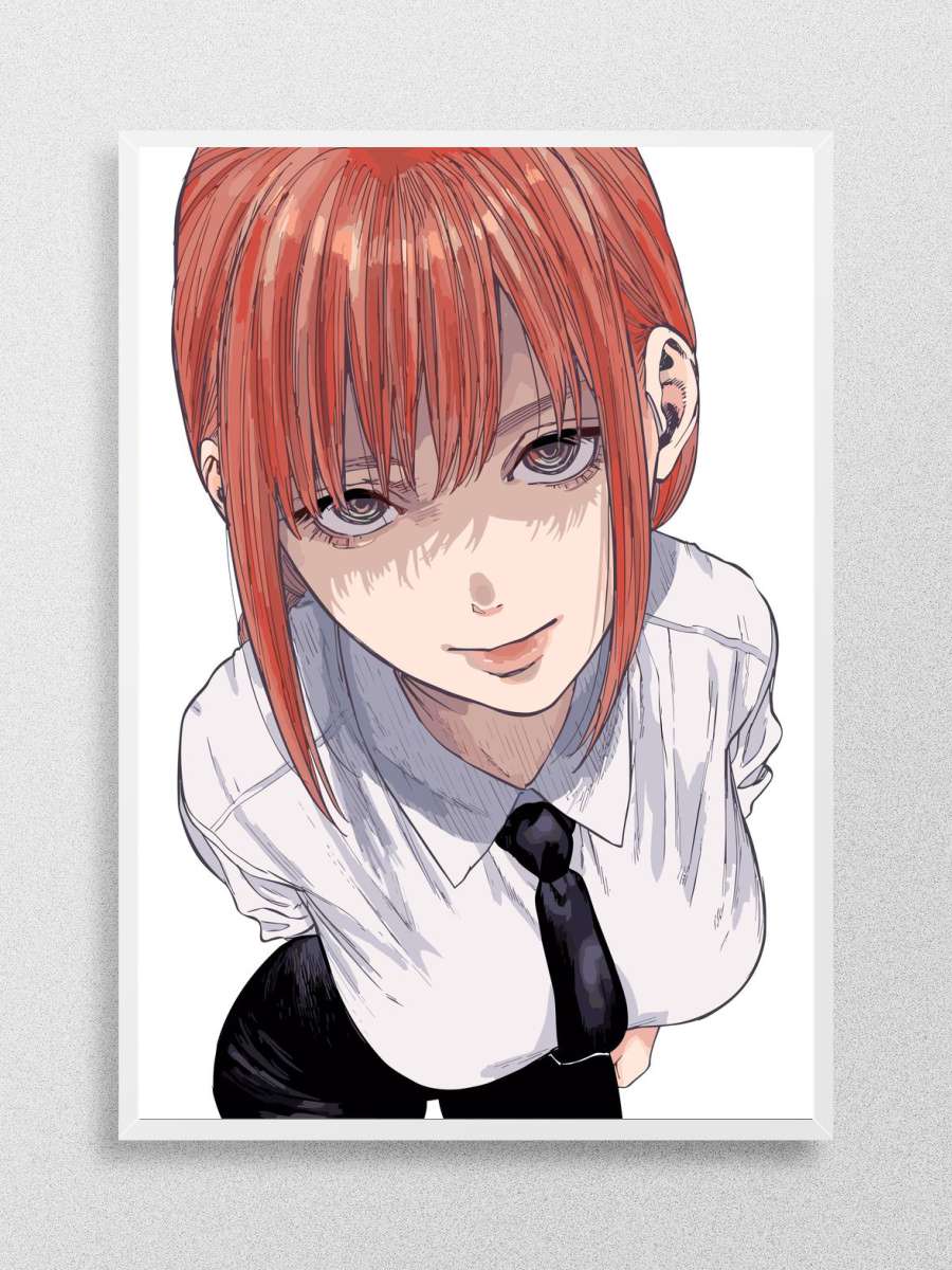 Beauty Makima Anime Poster Çerçevesiz Yüksek Kalite Anime Duvar Poster