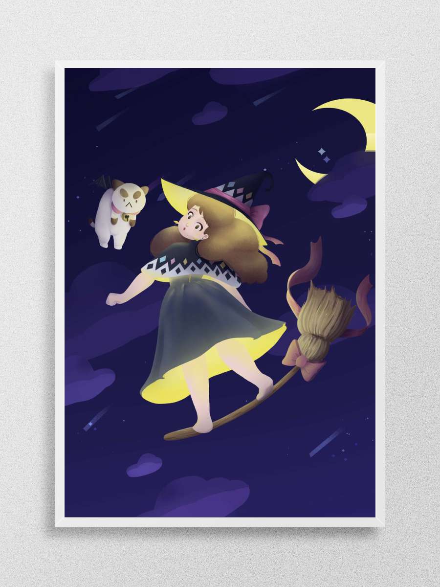 Bee and the Puppy witch Anime Poster Çerçevesiz Yüksek Kalite Anime Duvar Poster