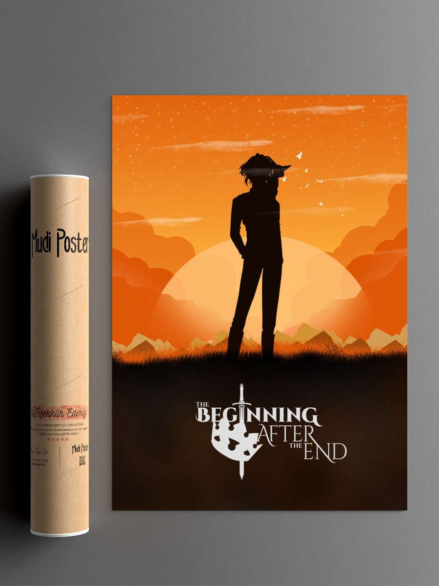 Beginnir After The End Anime Poster Çerçevesiz Yüksek Kalite Anime Duvar Poster