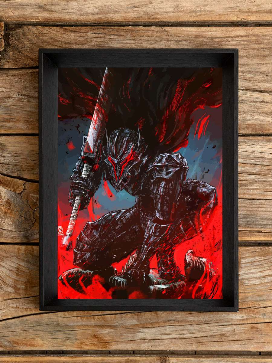 Berserk Armor Anime Poster Çerçevesiz Yüksek Kalite Anime Duvar Poster