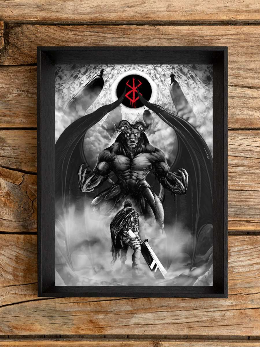Berserk Art Anime Anime Poster Çerçevesiz Yüksek Kalite Anime Duvar Poster