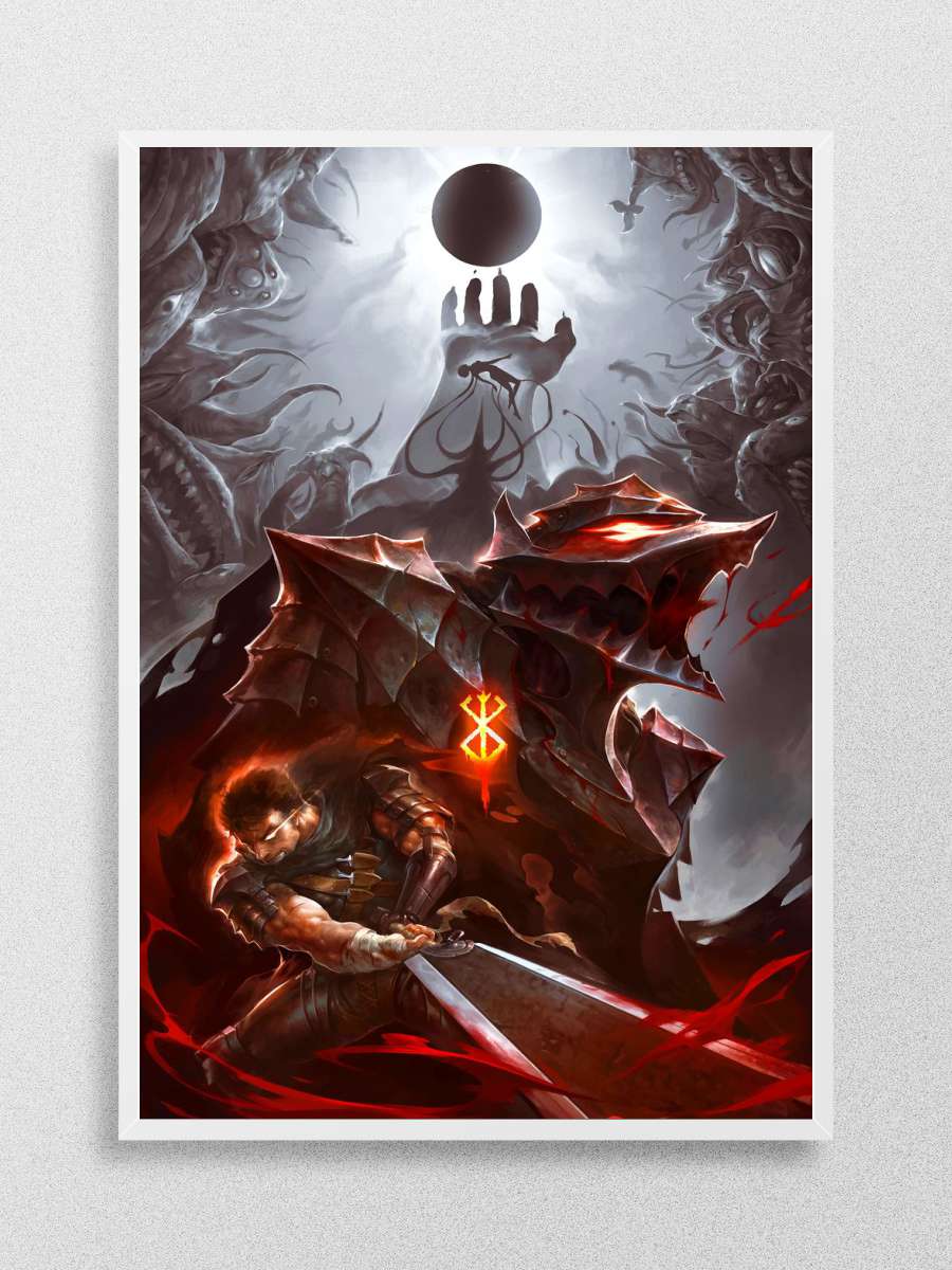 Berserk Art Anime Anime Poster Çerçevesiz Yüksek Kalite Anime Duvar Poster