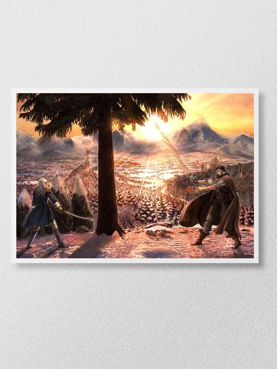 Berserk Art Anime Poster Çerçevesiz Yüksek Kalite Anime Duvar Poster