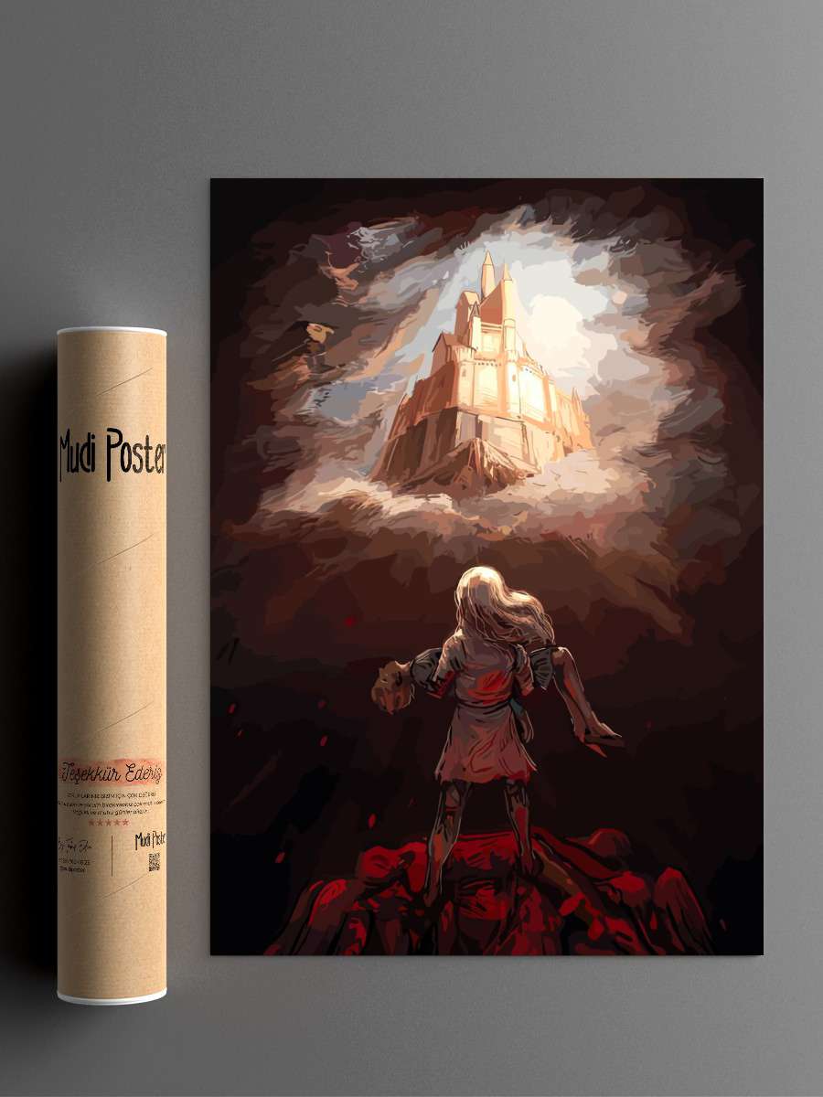 Berserk Griffith Anime Poster Çerçevesiz Yüksek Kalite Anime Duvar Poster