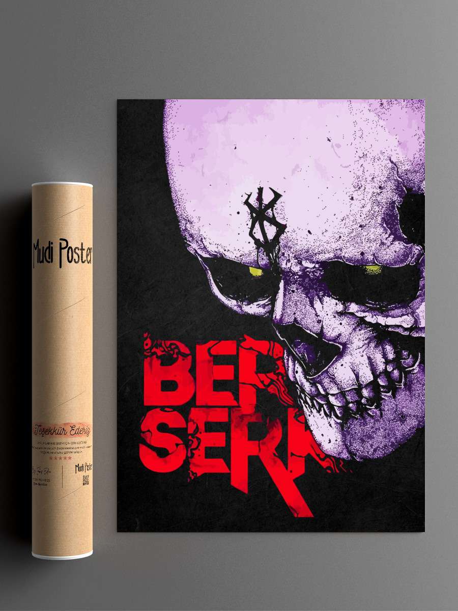 Berserk Gut Anime Anime Poster Çerçevesiz Yüksek Kalite Anime Duvar Poster